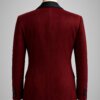 akaldesigner-25 Premium Maroon Velvet Blazer for Men | Designer Party Wear Tuxedo Jacket | Akal Designer