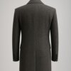 Premium Dark Grey Woolen Men’s Overcoat | Formal Winter Long Coat for Men | Akal Designer
