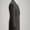 Premium Dark Grey Woolen Men’s Overcoat | Formal Winter Long Coat for Men | Akal Designer