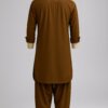 Premium Brown Men’s Pathani Suit | Designer Kurta Pajama for Men | AkalDesigner Traditional Wear