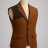 Premium Brown Designer Men’s Waistcoat | Stylish Formal & Ethnic Vest for Weddings