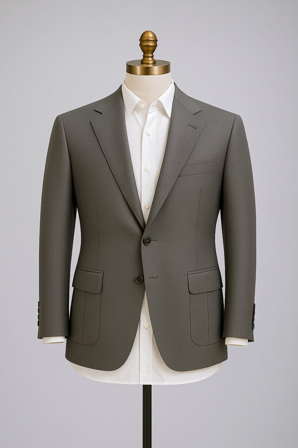 Premium Grey Men’s Blazer for Formal & Party Wear | Akal Designer | Classic Tailored Fit Coat for Men