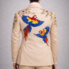 Luxury Hand-Embroidered Statement Blazers & Artistic Menswear | Custom Beaded Jackets and Designer Formalwear