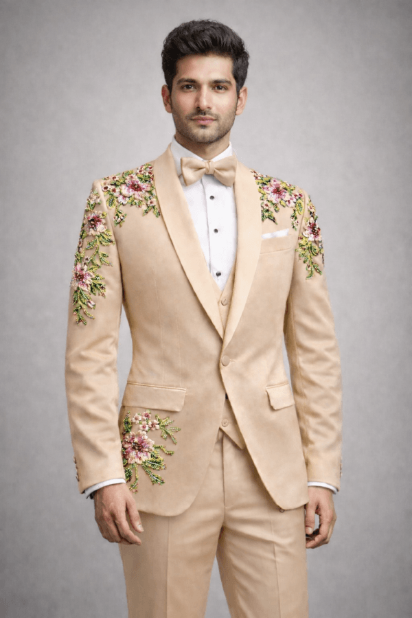 Luxury Hand-Embroidered Statement Blazers & Artistic Menswear | Custom Beaded Jackets and Designer Formalwear
