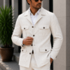 Men's Ivory hunter Safari Jacket – Four Pocket Summer shirt
